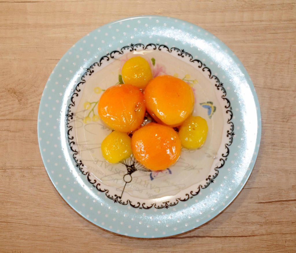 Yellow Cherry Plum and Apricot Preserve - Photo By Thanasis Bounas
