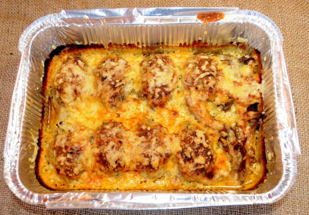 Cabbage Burgers with cheese that melts in the oven - Photo By Thanasis Bounas