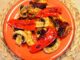 Grilled chicken with mushrooms and peppers - Photo By Thanasis Bounas