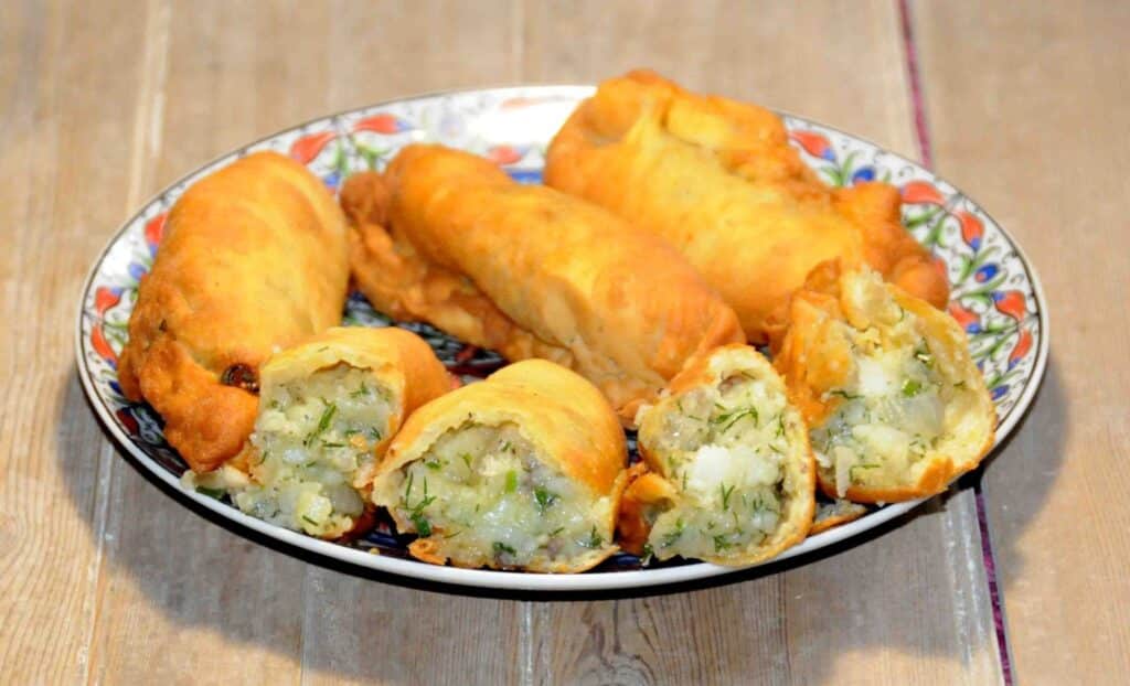 Piroski with potatoes - Photo By Thanasis Bounas