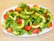 Salad with avocado and peppers - Photo By Thanasis Bounas