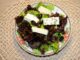 Salad with lettuce, olives and cheese - Photo By Thanasis Bounas