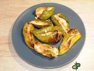 Oven-Baked Stuffed Peppers with Cheese - Photo By Thanasis Bounas