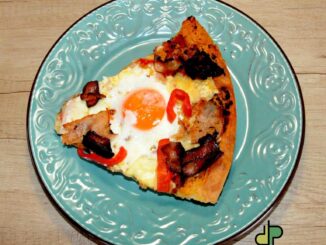 Pizza with Sunny-Side-Up Eggs - Photo By Thanasis Bounas